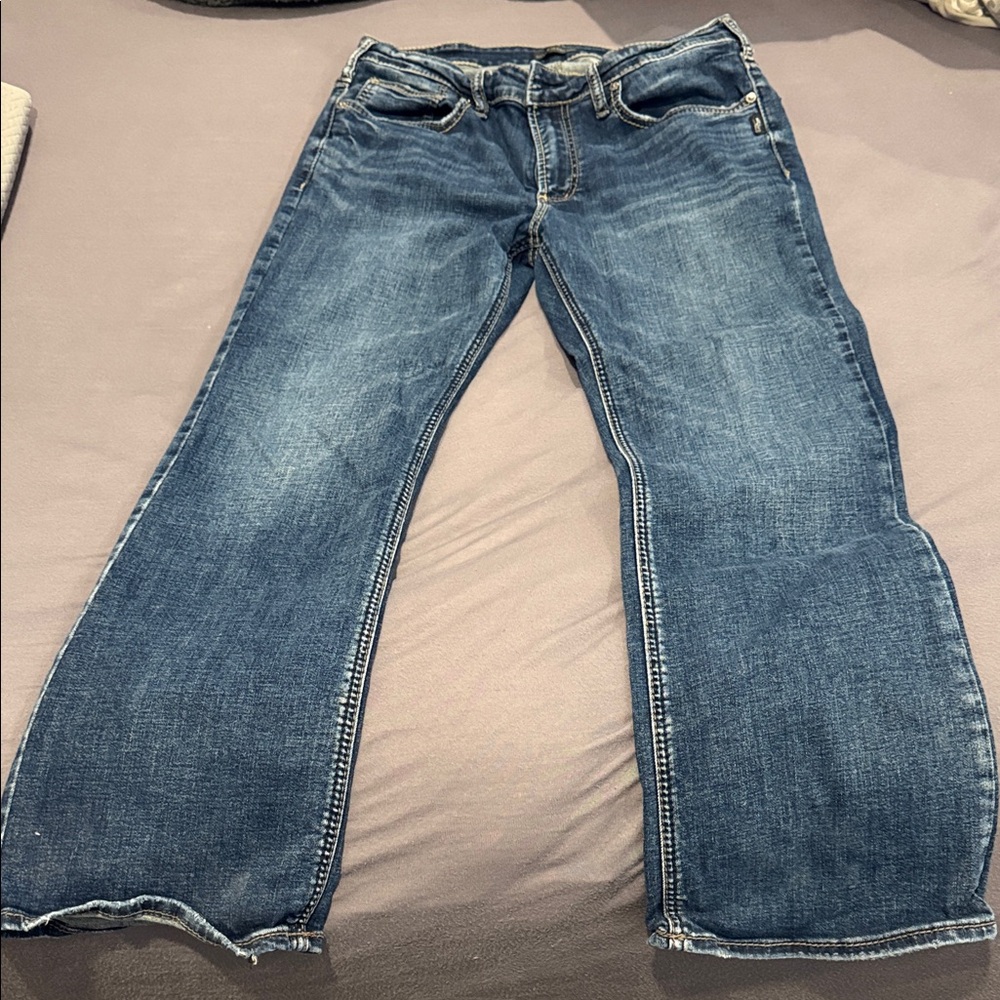 Silver Jeans Men's Bootcut Jeans - Blue